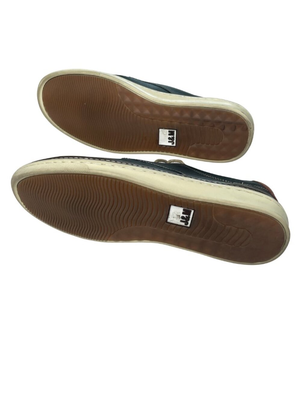 Johnston & Murphy (J&M) Men's Navy Sheepskin McGuffey Oxford Loafer, 9 - Picture 3 of 6